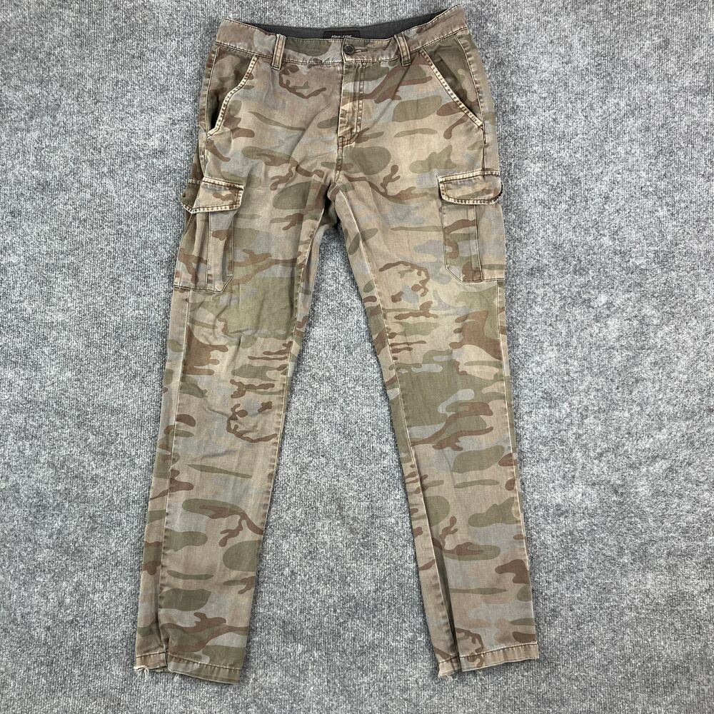 Adam Levine Cargo Pants Mens Size 30 Camo Slim Fit Cotton Utility Pockets Casual